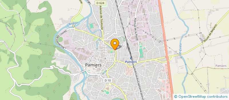 localisation de l'entreprise EURL TROC SPORT 09 à PAMIERS