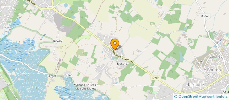 localisation de l'entreprise EURL TROON  GUERANDE