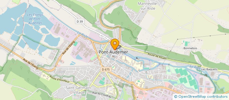 localisation de l'entreprise EURL TURBULENCE à PONT-AUDEMER