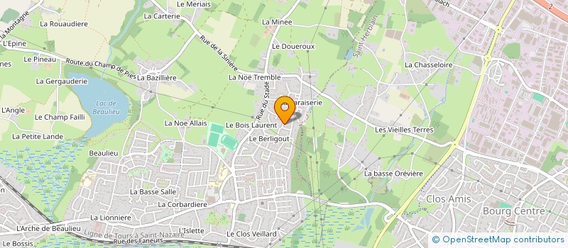 localisation de l'entreprise EURL TURPIN THIERRY  COUERON