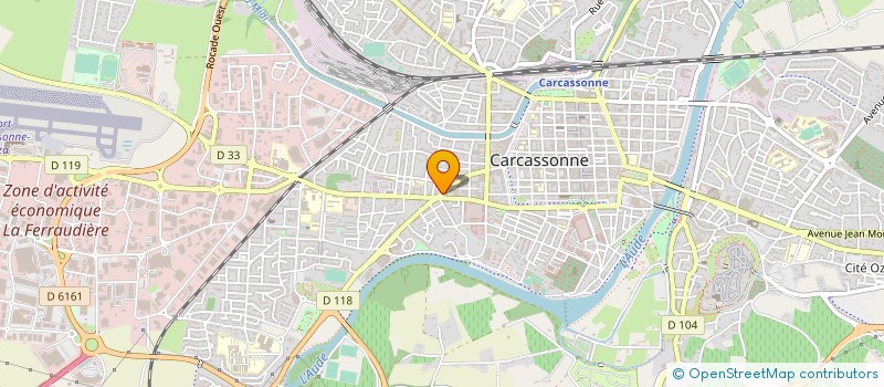 localisation de l'entreprise EURL TVSCOPE à CARCASSONNE