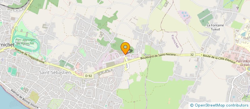 localisation de l'entreprise EURL TWISTER CAR WASH  PORNICHET