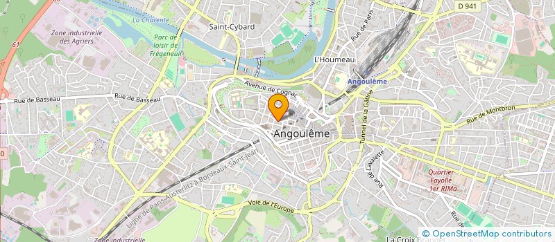 localisation de l'entreprise EURL UGO à ANGOULEME