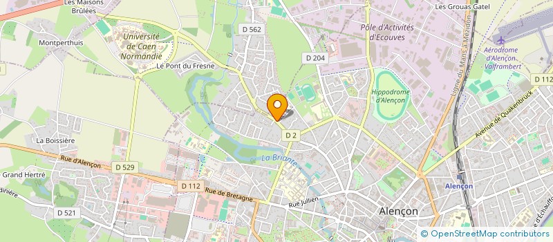 localisation de l'entreprise EURL UKIYO à ALENCON