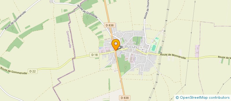 localisation de l'entreprise EURL ULCITO  PUSSAY