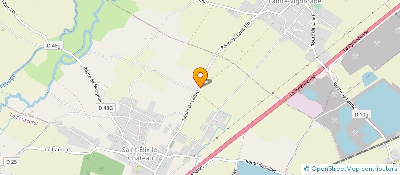 localisation de l'entreprise EURL ULTRA PRO  SAINT-ELIX-LE-CHATEAU