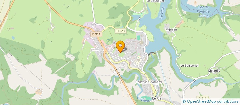 localisation de l'entreprise EURL UN HAIR D'AVEYRON  PONT-DE-SALARS