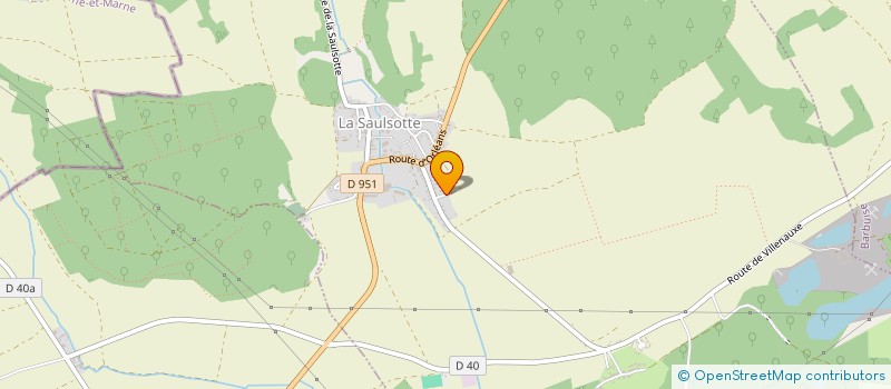 localisation de l'entreprise EURL UNION BATIMENT à LA SAULSOTTE