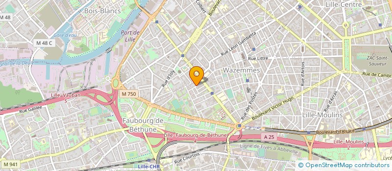 localisation de l'entreprise EURL URBAN SPOT  LILLE