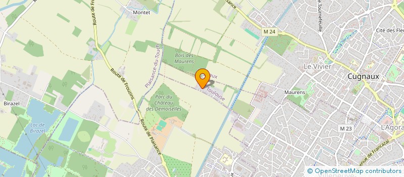 localisation de l'entreprise EURL V-2-L  VILLENEUVE-TOLOSANE