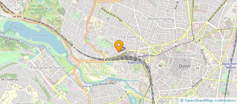 localisation de l'entreprise EURL V.I.C. PLOMBERIE à DIJON