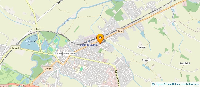localisation de l'entreprise EURL V.L.T.P.B à L'ISLE-JOURDAIN