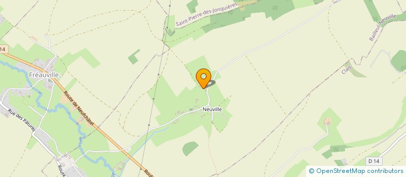 localisation de l'entreprise EURL V'RENOV  BAILLEUL-NEUVILLE