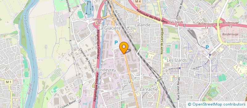localisation de l'entreprise EURL V.S.O à TOULOUSE