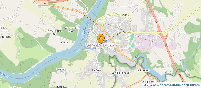 localisation de l'entreprise EURL V6K  NIVILLAC