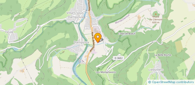 localisation de l'entreprise EURL VAL ET LOMONT  NOIREFONTAINE