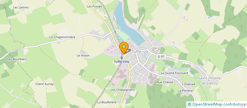 localisation de l'entreprise EURL VALIENNE  TUFFE-VAL-DE-LA-CHERONNE