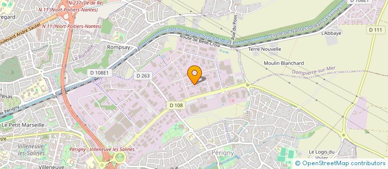 localisation de l'entreprise EURL VANDEST à PERIGNY