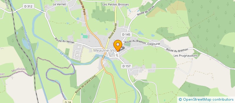 localisation de l'entreprise EURL VANESSA FREMON  SAINT-AMAND-MONTROND