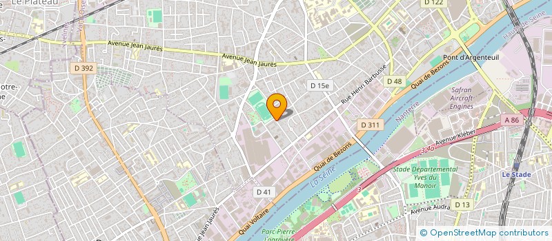 localisation de l'entreprise EURL VANIA  ARGENTEUIL