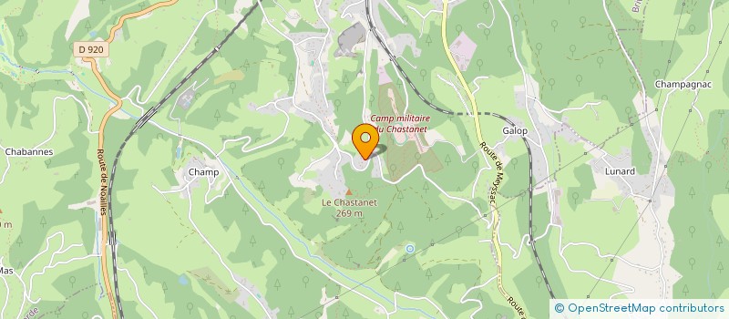 localisation de l'entreprise EURL VAUZOUR CEDRIC  BRIVE LA GAILLARDE