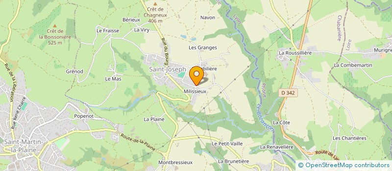 localisation de l'entreprise EURL VDC à SAINT-JOSEPH