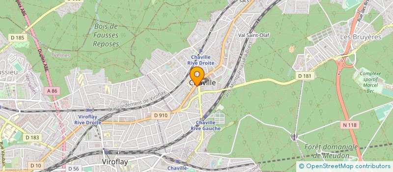 localisation de l'entreprise EURL VECCHIO à CHAVILLE