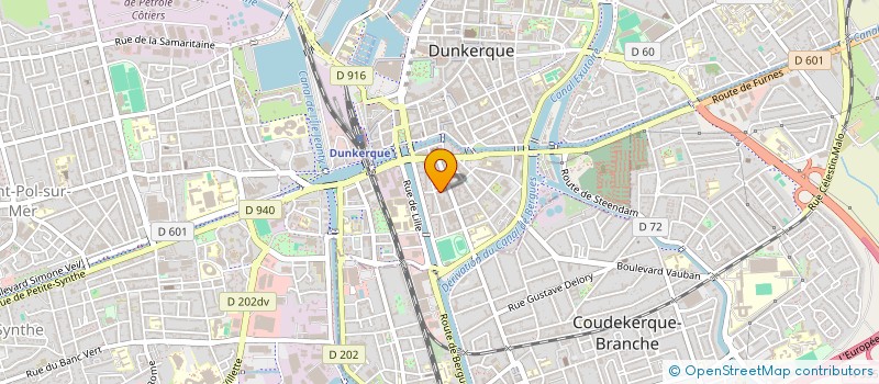 localisation de l'entreprise EURL VECU à DUNKERQUE