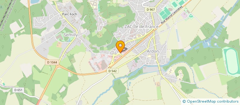localisation de l'entreprise EURL VELO ATTITUDES à LAON