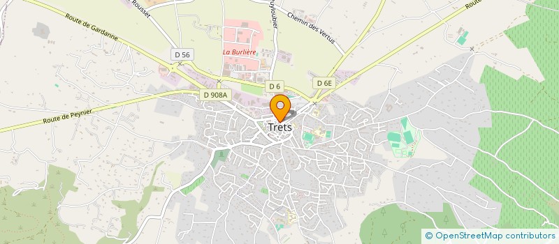 localisation de l'entreprise EURL VERATTI à TRETS