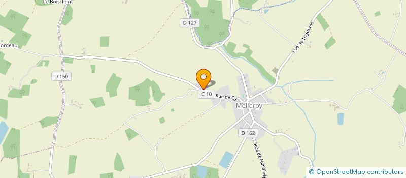 localisation de l'entreprise EURL VERGERS DE LA BERNILLIERE à CHATEAU-RENARD
