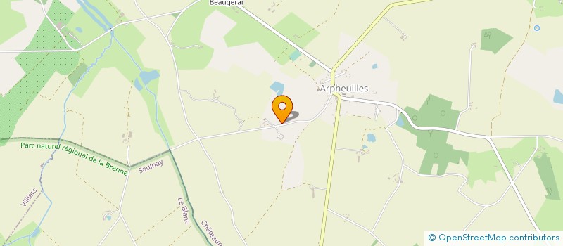 localisation de l'entreprise EURL VERHELST VINCENT à ARPHEUILLES