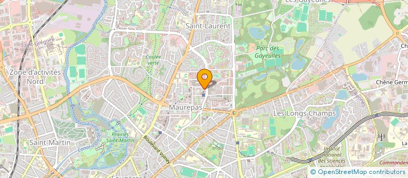 localisation de l'entreprise EURL VETIER à RENNES