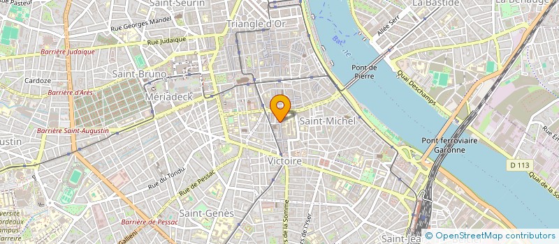 localisation de l'entreprise EURL VIA APPIA à BORDEAUX