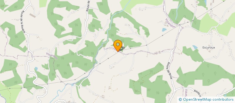 localisation de l'entreprise EURL VIDES  BRIGNAC-LA-PLAINE