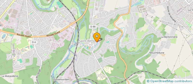 localisation de l'entreprise EURL VIENNE SYSTEMES AUTOMATISMES  SAINT-BENOIT