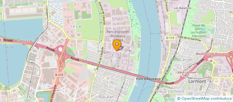 localisation de l'entreprise EURL VIET NAM 33 DISTRIBUTION à BORDEAUX