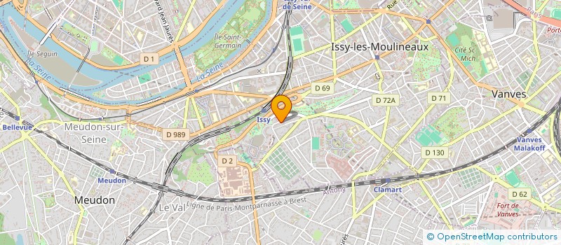 localisation de l'entreprise EURL VIFE ELEC à ISSY-LES-MOULINEAUX