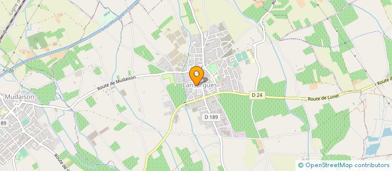 localisation de l'entreprise EURL VIGUIER BERNARD à LANSARGUES