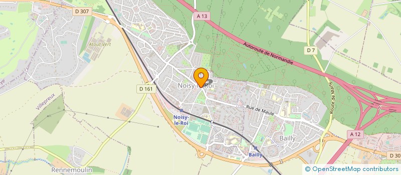 localisation de l'entreprise EURL VINCENT ROBINET COMPAGNY  NOISY-LE-ROI