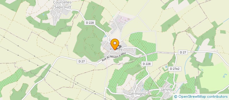 localisation de l'entreprise EURL VINO-DEGUST  COURMAS