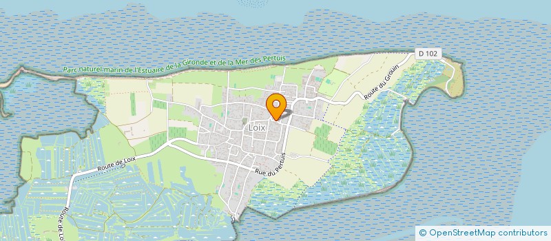 localisation de l'entreprise EURL VION FRANCIS ET FILS  LOIX