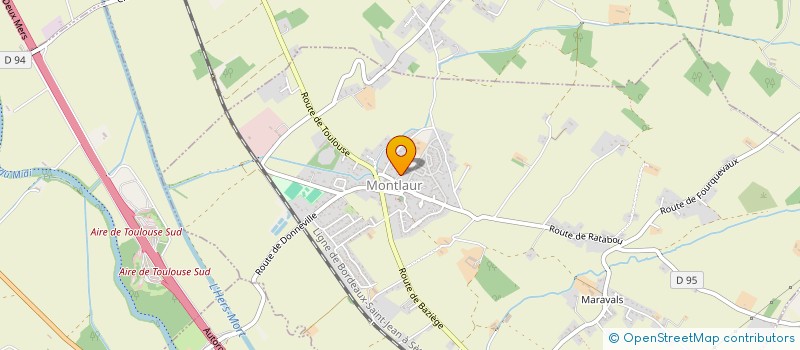 localisation de l'entreprise EURL VITAMINE  MONTLAUR