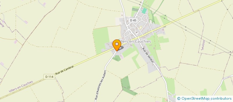 localisation de l'entreprise EURL VITE ET FRAIS à VILLERS-EN-CAUCHIES