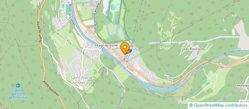 localisation de l'entreprise EURL VIVANCOS à VIZILLE