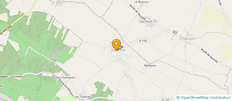 localisation de l'entreprise EURL VIVIAN RENAUD à JULIENNE