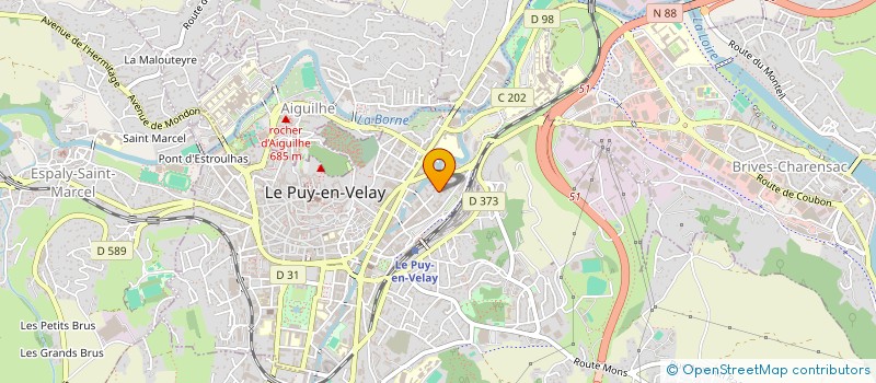localisation de l'entreprise EURL VOISIN à LE PUY-EN-VELAY