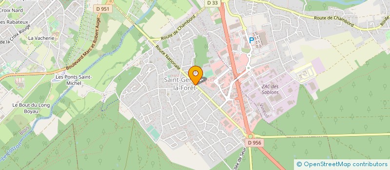 localisation de l'entreprise EURL VOLTAIQUE CONCEPT à SAINT-GERVAIS-LA-FORET