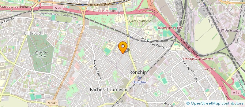 localisation de l'entreprise EURL VPB RENOVATION à LILLE