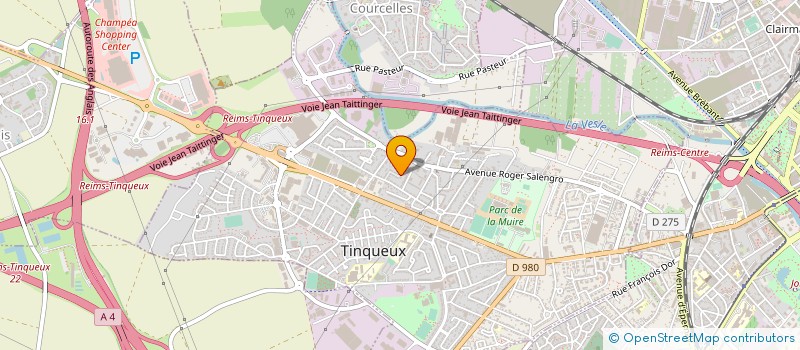 localisation de l'entreprise EURL VRD CONSEIL  TINQUEUX
